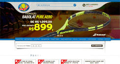Desktop Screenshot of planetatenis.com.br